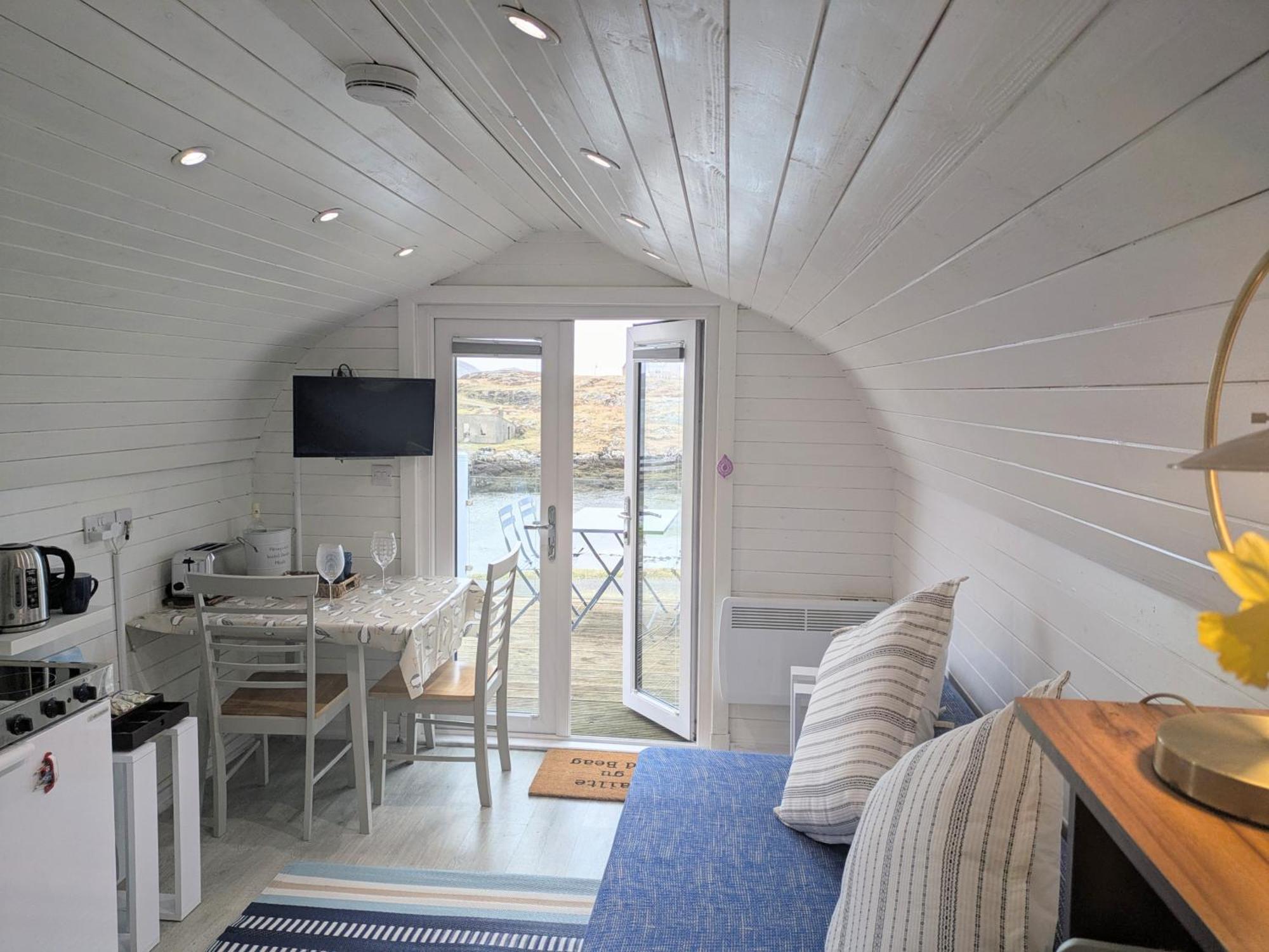 Villa Glamping Pod For 2 Pod Beag Na Haun Eriskay Exterior foto